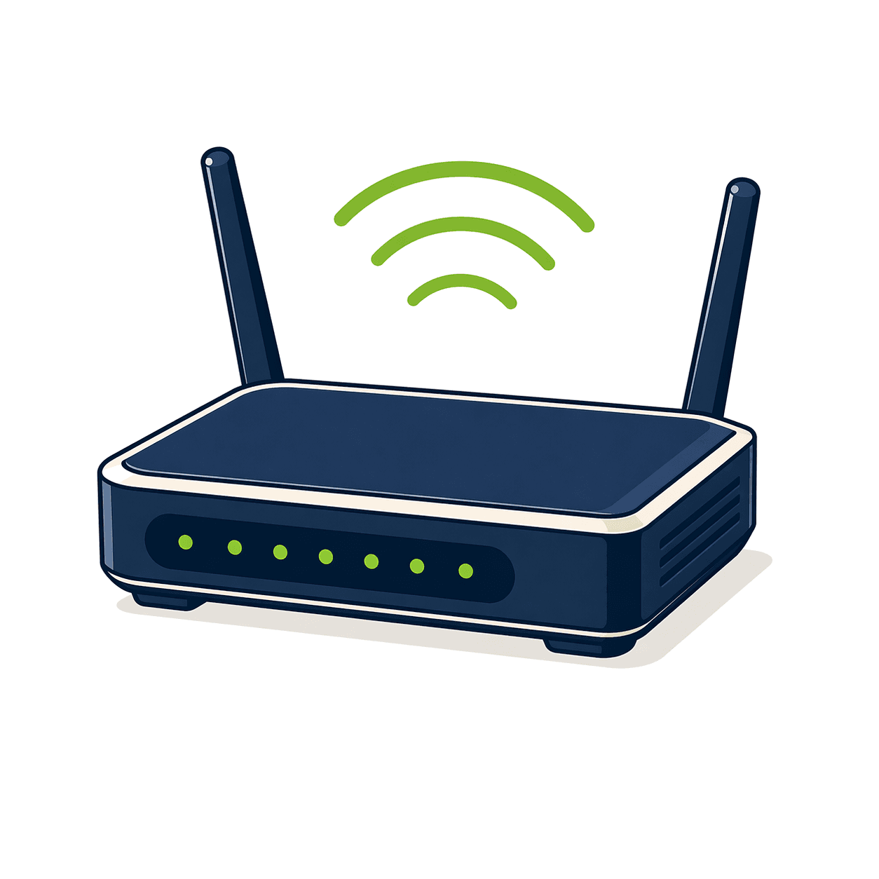 Router illustration representing your connected advisor handoff